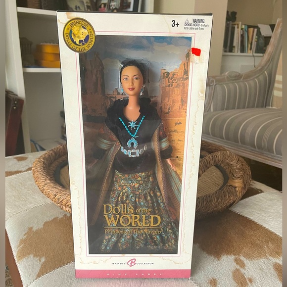 Barbie Dolls of the World Princess of the Navajo 2004 Pink
